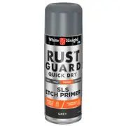 White Knight Rust Guard 300g Grey SLS Etch Primer Spray Paint