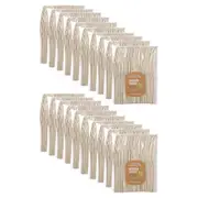 1000pc Lemon & Lime Earthie Eco Biodegradable Recyclable Wooden Knives/Cutlery