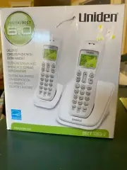 Uniden DECT 1363-2 Set of Cradles Handsets & A/C Adapter No Batteries