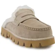 National Comfort Leesa Faux Shearling Lined Clog in Natural at Nordstrom, Size 6