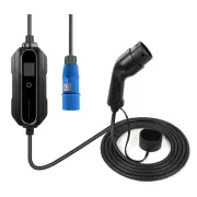 [EU Direct] 32A Type 2 EV Home Wall Mount Car Charging Station Adjustable Portable EV Charger Level 2 Home EVSE Electric