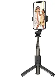 Selfie Stick Tripod - Extendable Wireless Selfie Stick - Compact and Lightweight Phone Holder for Camping, Home, Travel, and Other Outdoor Activities