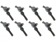 TRQ Ignition Coil Set fits Ford E150 Econoline 1997-2002 15XRVB