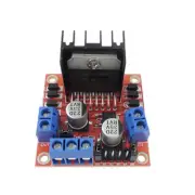L298N driver board module stepper motor smart car robot breadboard For Arduino
