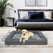 Pawz Memory Foam Pet Bed Calming Dog Cushion Orthopedic Washable Removable XL