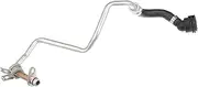 X AUTOHAUX Turbocharger Coolant Return Line No.11537643226 for BMW 230i Base 2.0L L4 - Gas 2017-2020 Rubber Silver Tone