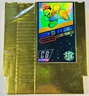 LolCow TCG WTF Series 1 Gold Cart Serialized 98/99 w/ 5 Serialized Cards Inside