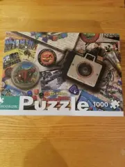 Aimee Stewart Seesaw Jigsaw Puzzle 1000 Piece Vintage USA Travel Postcards New