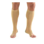 Compression Stockings for Men and Women Truform 30-40 mmHg Knee High OT Beige