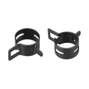 Steel Band Clamp 18mm Hose Tube Spring Clips Clamp Black Manganese Steel 20Pcs