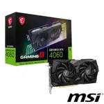 MSI微星 GEFORCE RTX 4060 GAMING X 8G 顯示卡