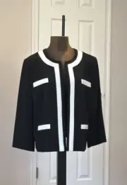 New With Tag Talbots Women’s Open Front Jacket size 18