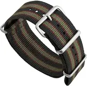 Geckota Vintage Bond 1973 British Military Nylon Watch Strap Durable and Stylish