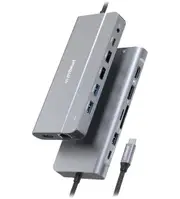 Mbeat Elite X14 Triple 4K Display Multi-Port USB-C Hub