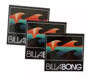 BILLABONG STICKERS 3 Quiksilver Surfboards Volcom STICKER BRIXTON RVCA RIP CURL