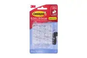 Command Hooks 17006Clr Vp Mini Hooks Clear Pack Of 18