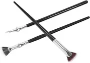 Ipetboom 1 Set Brushes Eye Makeup Brush for Mascara Application Clump Finish Comfortable Grip Durable Soft Fibers for Natural False Lashes