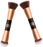 LIFKOME 2pcs Makeup Brush Blush for Makeup Concealer Foundation Brush Powder Brush Make up Brushes Retractable Eyeshadow Brush Mini Powder Blush Brush Esthetician Brushes Artificial Fiber