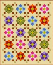 MORNING AGAIN - 77" x 63" - Quilt-Addicts Pre-cut Patchwork Quilt Kit Single`