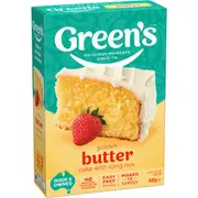 Green's Cake Mix Traditional Golden Butter 440g