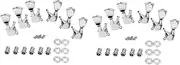 Totority 2sets Guitar Tuning Turner Tuning Machines Guitar Pegs Acoustic 6pcs*2