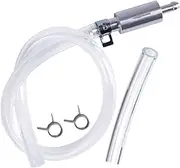 Gihioue Brake Bleed Hose - Oil Fluid Extractor Bleeder Tool | Single-Way Check Valve Tube for Clutch Motorcycle Car Repair Electric Vehicle Hydraulic System