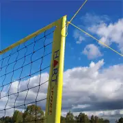 Beach Volleyball Kit with Net, Court Markers and Bag