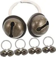 TOYANDONA 5pcs Pet Bell Pendant for Cats and Dogs Bells for Collars Pet Training Bell Ornament Backpack Hanging Ornament for Collars and Keychains