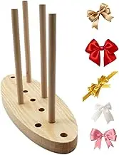 Bow Maker Tool for Ribbon - Christmas Decor Bowmaking Tool | Wooden Manufacturing Machine for Party Decorations, Corsages, Various Crafts