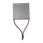 Generation Sheet Fireplace Fan-Silver 1 Piece 40*40mm Heater Part Light Weight