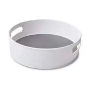 Non-Skid Storage Turntable, 12-Inch, Gray 1 Count (Pack of 1)
