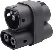 Connector Electric Vehicle Charger Socket CCS1 to CCS2 EV DC 1000V 250A CCS1 to CCS2 Plug Charging Connectors Adaptor EV Charger Connector AdapterCar Accessories