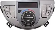 Air Conditioning Panel Air Conditioning Control Soul Air Conditioner Knob Automatic Air Conditioner Switch Compatible for KIa Soul(Black b)