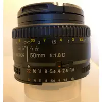 在飛比找蝦皮購物優惠-50mm 標準鏡頭 Nikon AF Nikkor 50mm
