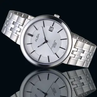ALBA 雅柏 PRESTIGE系列低調簡約時尚腕錶-VJ42-X224S/AS9D83X1白40mm