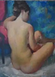 WADE ZINT Back Nude