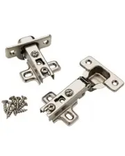 Liberty Hardware 5 Sets of Full Overlay 110 Degree Opening Concealed Hinges
