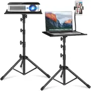 Projector Stand,Laptop Tripod Stand Adjustable Height 17.7 to 47.2 Inch with ...
