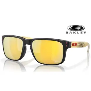 【Oakley】奧克利 HOLBROOK 龍年限定款 偏光太陽眼鏡 OO9244 75 霧黑框24K水銀偏光鏡片 公司貨