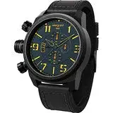 在飛比找遠傳friDay購物優惠-elegantsis Army 戰地海軍三眼計時腕錶-藍/4