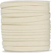 YELARXI Double Fold Bias Tape for Sewing, Quilt Binding Cotton Bias Tape Double Fold 1/4 Inch 25 Yards Fit for Hemming Seaming DIY Crafts Piping - (Beige)