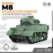 SSMODEL SS32760 1/32 Model Kit US M8 Howitzer Carrier