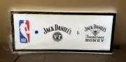 NBA Jack Daniels Tennessee Honey Whiskey NBA Basketball Lighted Sign 31x12OldNo7