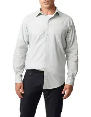 [Rodd & Gunn] Mount Riley Long SLeeve Sports Fit Shirt in Pistachio
