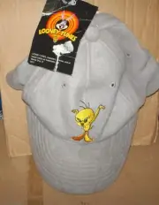 Tweety Cap Basecap Mütze grau Looney Tunes 100% PolyesterNeu;Lizenzware,RARITÄT