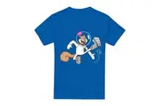 SpongeBob SquarePants Mens Karate Sandy Cheeks T-Shirt (Royal Blue) - UTTV6660