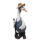 Duck Statues for Garden Figures Sculpture Home decoration, Outdoor Or Indoor Art Crafts Statues Decor, for Garden, Pond Decoration Male Duck
