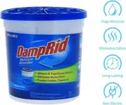 DampRid Fg60 Refillable Moisture Absorber, Fragrance Free