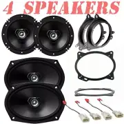 JVC Front Door 6.5" | Rear Deck 6x9" Speakers kit for 2014-2019 Toyota Corolla