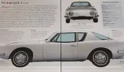Studebaker Avanti Car Picture Out of Print Spec Article Sheet Wall Art Decor